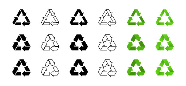 包装回收标志图片下载