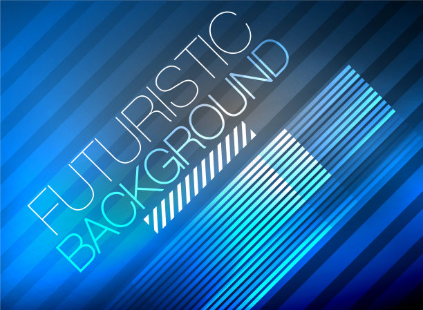 明亮的霓虹灯色彩技术抽象背景图片下载