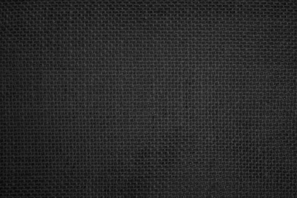 黄麻麻袋布帆布编织纹理图案背景在浅黑色的颜色空白空。图片下载