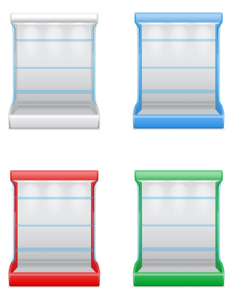 商业商店冰箱冷却和图片下载