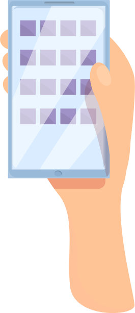 未来智能手机图标卡通风格图片下载