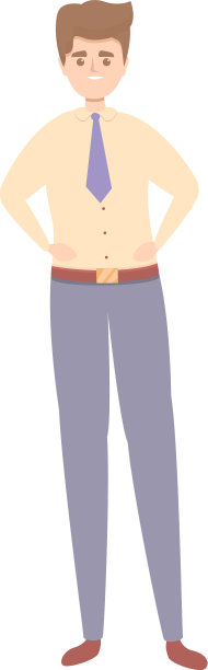 青年偶像卡通风格图片下载