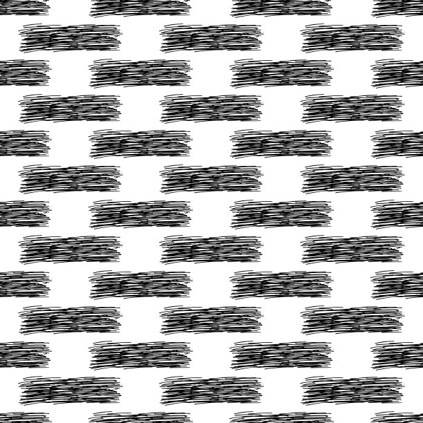 无缝模式与黑色铅笔笔触图片下载
