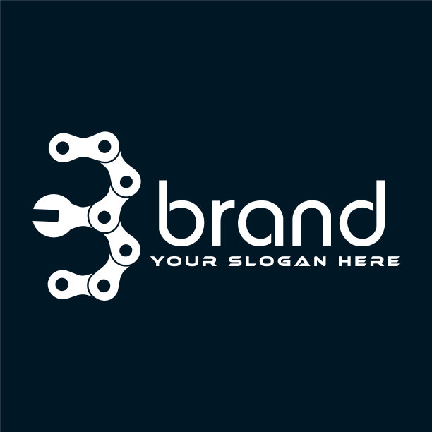 标志字母b与连锁标志形成连锁图片下载