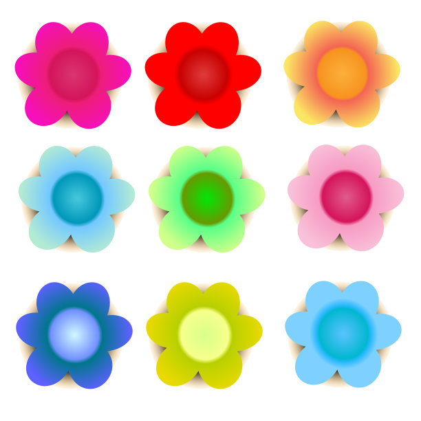 在白色背景上有阴影的香的花图片下载