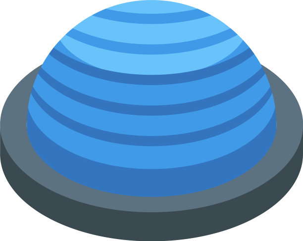 健身球图标等距风格图片下载