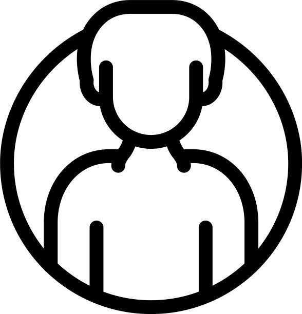 匿名用户图标轮廓风格图片下载