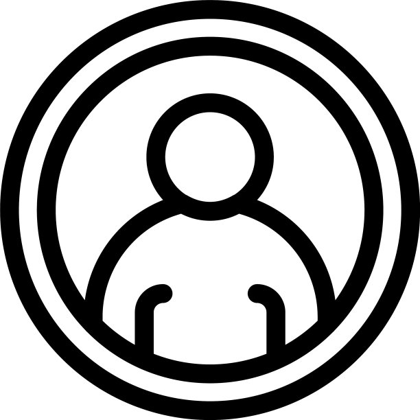 匿名业务图标轮廓风格图片下载