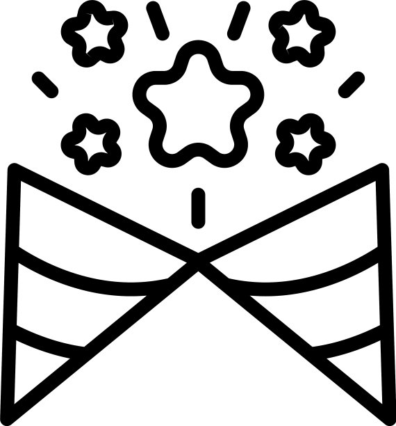 事件策划者夫妇图标大纲风格图片下载