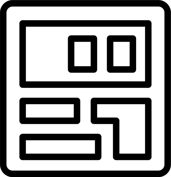 出租车计价器图标轮廓风格图片下载