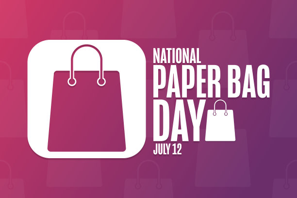 全国纸袋日7月12日节日概念图片下载