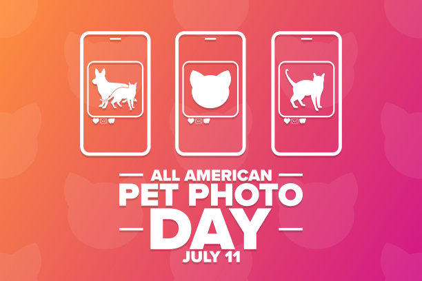 全美宠物照相日7月11日假日图片下载