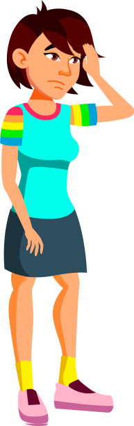 亚洲女孩头痛上医生咨询图片下载