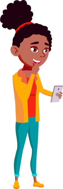 非洲女孩从手机短信笑图片下载