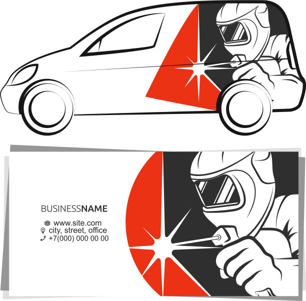 焊工手上有焊机符号图片下载