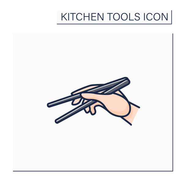 筷子的颜色图标图片下载