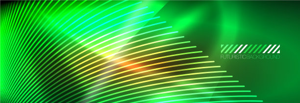 霓虹灯动态光束抽象壁纸图片下载