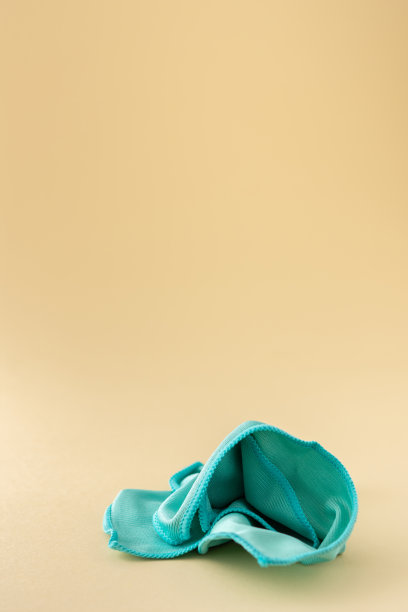 绿色超细纤维餐巾图片下载