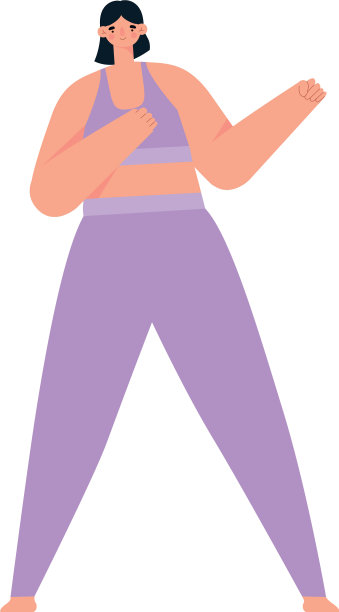 健身的女孩表示图片下载