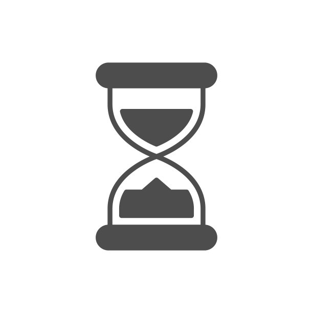 沙漏字形图标或时间概念图片下载