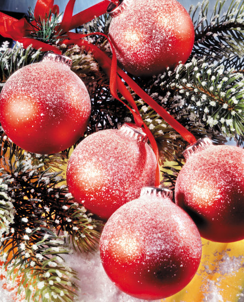 圣诞节装饰装饰品和背景图片下载