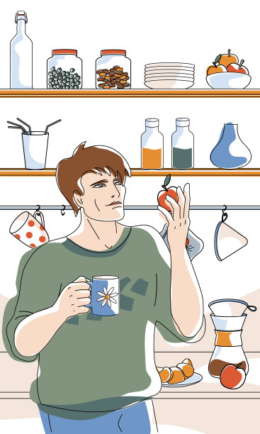 厨房零浪费生活理念图片下载