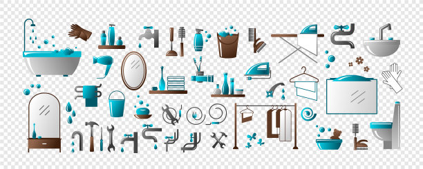 浴室设备维修清洗图片下载