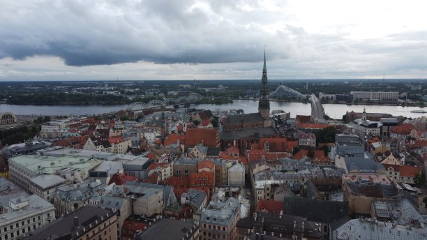 里加从天空图片下载