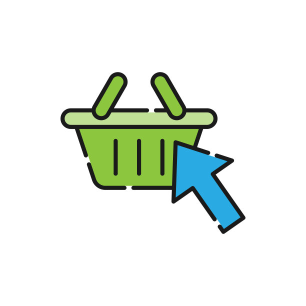 购物车与箭头图标设计购物图片下载