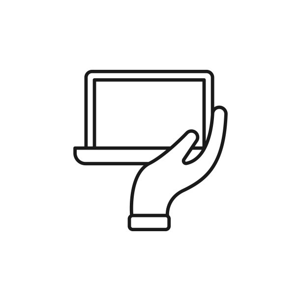 笔记本电脑与手图标设计笔记本电脑图标图片下载