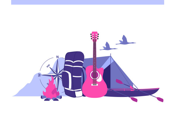 体育旅游积极生活方式图片下载