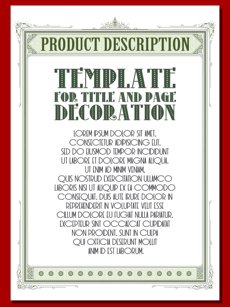 模板文凭证书广告或图片下载