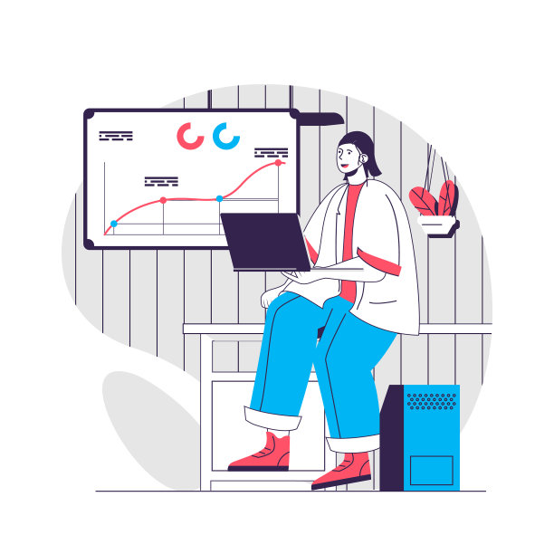 商业计划网站概念分析师分析图片下载