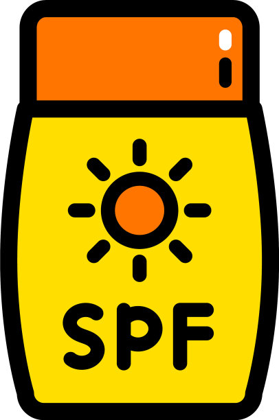 化妆品太阳图标图片下载