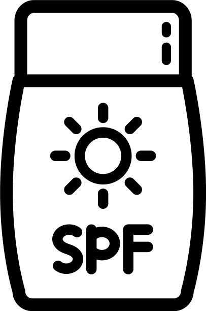 化妆品太阳图标图片下载