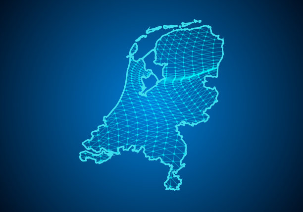 摘要荷兰数字地图图片下载