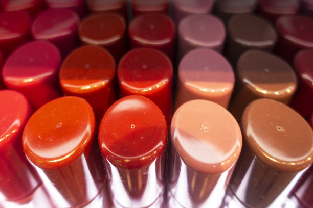 彩色化妆品。图片下载