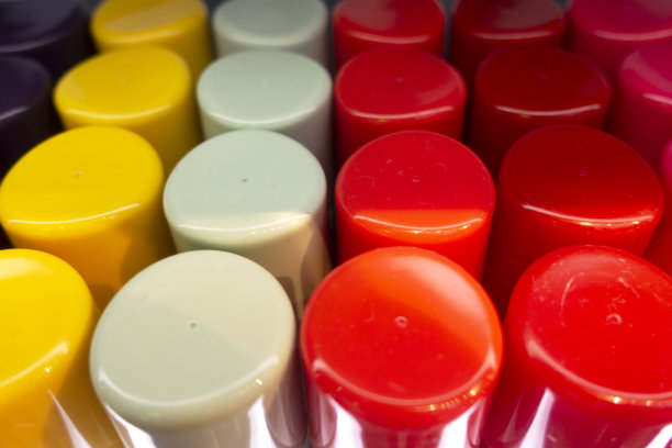 金色化妆品。图片下载