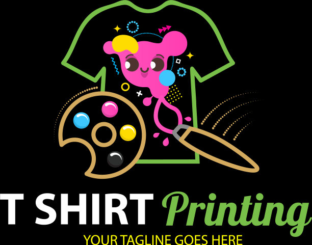 t恤印花cmyk调色板概念抽象图片下载