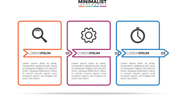 信息图形细线设计与图标和图片下载