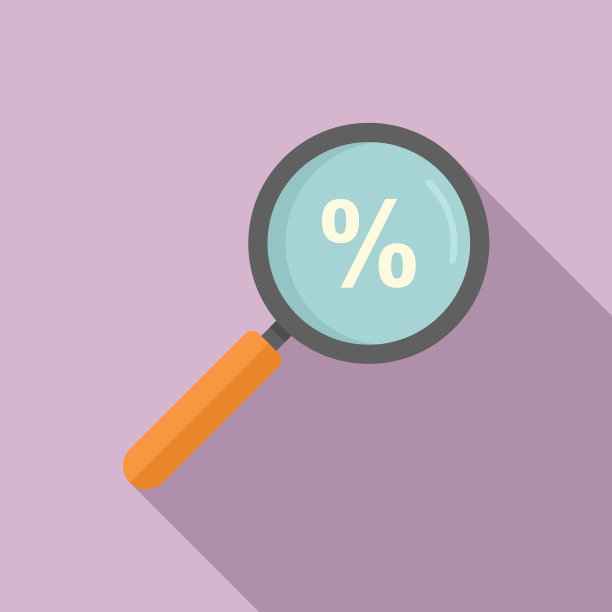 搜索奖金图标扁平风格图片下载