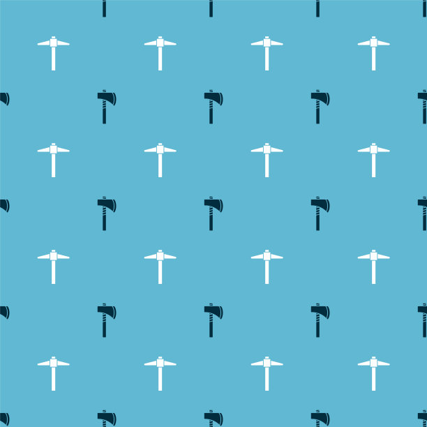 设置战斧和鹤嘴锄无缝模式图片下载