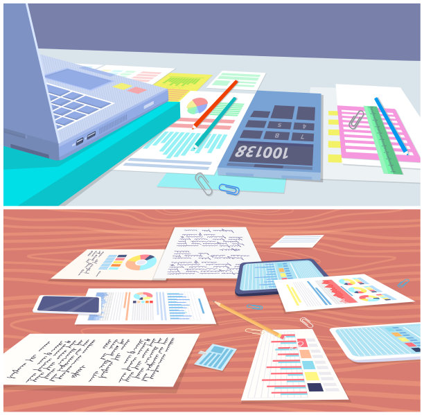 分析统计指标和业务数据图片下载