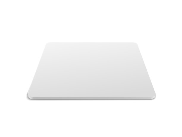 广场啤酒席，bierdeckel孤立在白色背景与阴影。图片下载