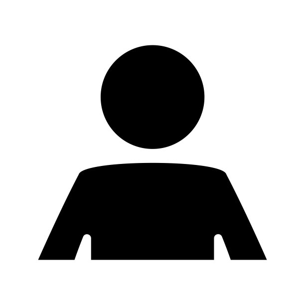 人的偶像。用户界面图标。男人的轮廓是简单的象征。在您的网站设计，徽标，应用程序，UI，网络研讨会，视频聊天中的一个字形符号图片下载