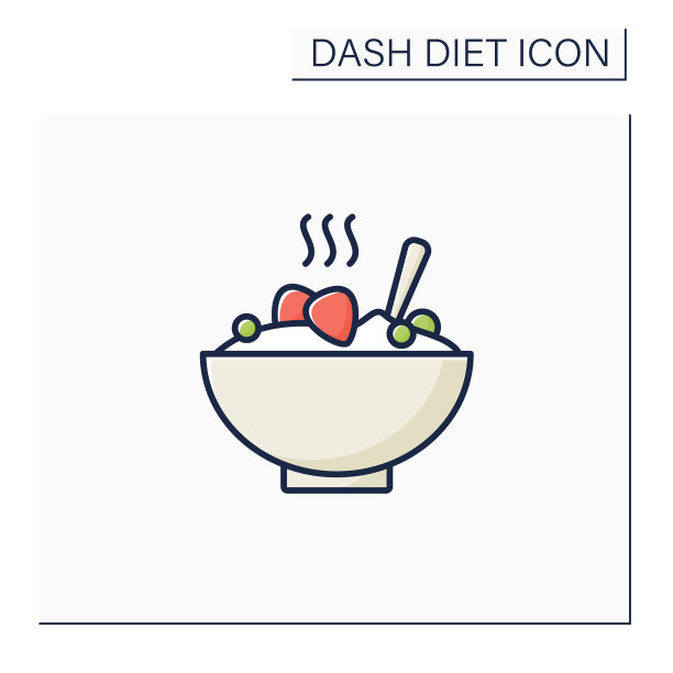 粥碗颜色图标图片下载