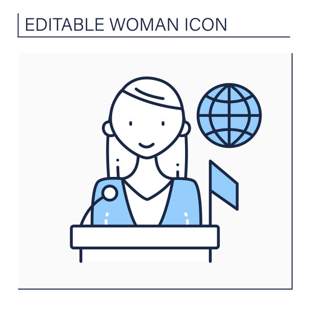 政治家行图标图片下载