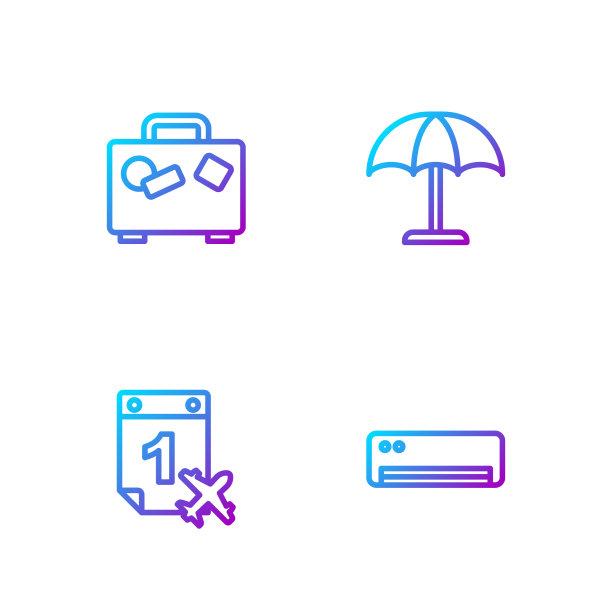 设置线路空调日历和飞机图片下载