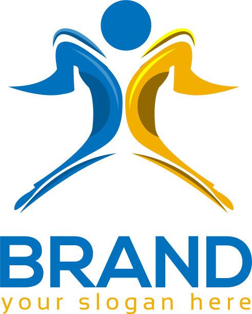 动感生活标志设计图片下载