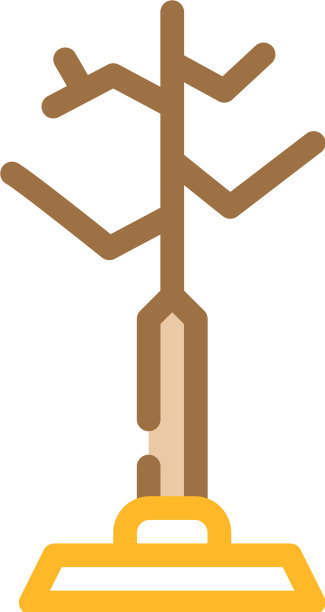 衣架设计家具颜色图标图片下载